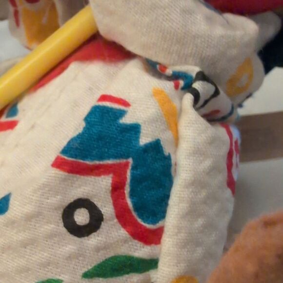 Vintage 1990 Annalee Thorndike Painter Artist Mouse Palette Brush & String TAG‎ - Picture 5 of 10